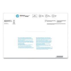 HP Advanced Photo Paper, 10.5 Mil, 13 X 19, Glossy White, 20/Pack -Office Supplies Shop cdfaed80bc2960ccc4cac4bccd21feb07c