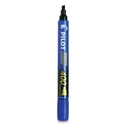 Pilot Premium 400 Permanent Marker, Broad Chisel Tip, Blue, 36/Pack