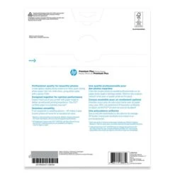 HP Premium Plus Photo Paper, 11.5 Mil, 8.5 X 11, Glossy White, 25/Pack -Office Supplies Shop cfdf6dd6ae42e785ae8d1929ba99b529bd