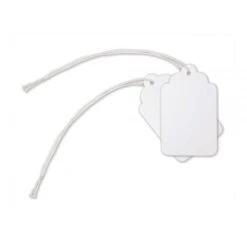 Merchandise Tags, Size 8, 1.69" X 2.75", White, Pack Of 500