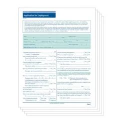 ComplyRight State-Compliant Job Application, Pennsylvania, Pack Of 50