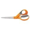 Fiskars Home And Office Scissors, 8" Long, 3.5" Cut Length, Orange/Gray Offset Handle -Office Supplies Shop d2bdffbb5dc518c98ca55526b21a761cf0