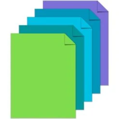 Astrobrights Color Paper, 24 Lb, 8 1/2 X 11, "Cool" Assortment, 500 Sheets/Ream -Office Supplies Shop d319c43314e3fb9dc543a2122c6ef00624