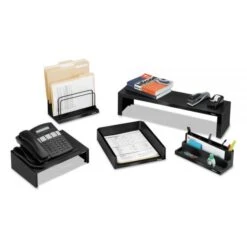 Fellowes Designer Suites™ Telephone Stand, 13 X 9 1/8 X 4 3/8, Black Pearl -Office Supplies Shop d3dd63078e3fbcad8c522dc60ccb3f28fc