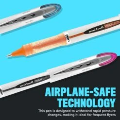 Uniball Vision Elite Liquid Ink Rollerball Pens, Bold Point, 0.8 Mm, White Barrel, Blue/Black Ink, Pack Of 12 14 Uniball Vision Elite Liquid Ink Rollerball Pens, Bold Point, 0.8 Mm, White Barrel, Blue/Black Ink, Pack Of 12 -Office Supplies Shop d49ae646726d1e7c3c3ec1657f7a49b26e