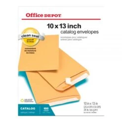 10" X 13" Manila Catalog Envelopes, Clean Seal, Brown Kraft, Box Of 100 -Office Supplies Shop d4b37c03f20d14828a7a88f86c99ce6bbf