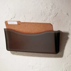 Unbreakable Legal-Size Single Wall File, Black