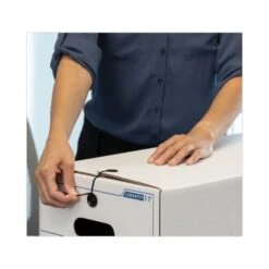 Bankers Box STOR/FILE Medium-Duty Strength Storage Boxes, Legal Files, 15.25" X 24.13" X 10.75", Kraft/Green, 12/Carton -Office Supplies Shop d626323f37a83371e66556cb01e01961dc