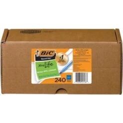 BIC Round Stic Ballpoint Pen Xtra Value Jumbo Pack