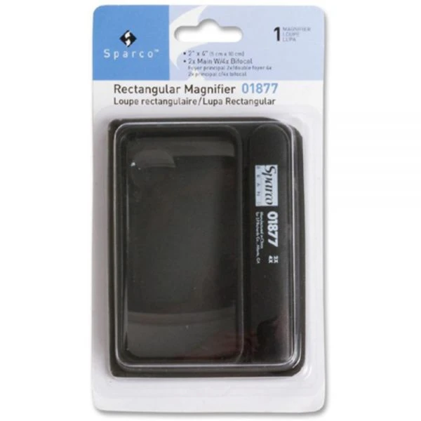 Sparco Rectangular Handheld Magnifier 5 Sparco Rectangular Handheld Magnifier - Image 3