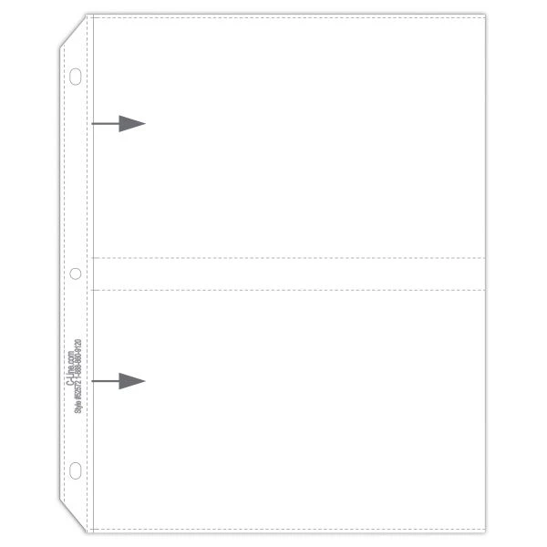 C-Line Clear Photo Pages For Four 5 X 7 Photos, 3-Hole Punched, 11.25 X 8.13, 50/Box 9 C-Line Clear Photo Pages For Four 5 X 7 Photos, 3-Hole Punched, 11.25 X 8.13, 50/Box - Image 7