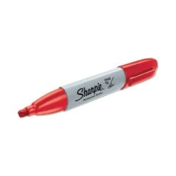 Sharpie Chisel Tip Permanent Marker, Medium Chisel Tip, Red, Dozen -Office Supplies Shop da3fcabcce77709dc023dbb6fac4a80c2e