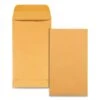 Quality Park Kraft Coin & Small Parts Envelope, #5 1/2, Square Flap, Gummed Closure, 3.13 X 5.5, Goldenrod, 500/Box -Office Supplies Shop dc5b88eff41ee4467400aa3b412d9dacae