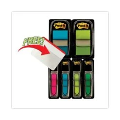 Post-it Flags Page Flag Value Pack, Assorted, 96 0.5" Arrow, 100 1" Flags, 12 2" Filing Tabs -Office Supplies Shop ddc3d275bc082a767f686f817c5127819d