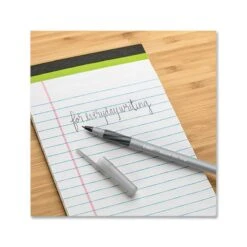 BIC Round Stic Grip Xtra Comfort Ballpoint Pen, Medium 1 Mm, Black Ink, Gray/Black, 24/Box, 6 Boxes/Pack -Office Supplies Shop e12701544a6cf4936e3fcacddc66e03add