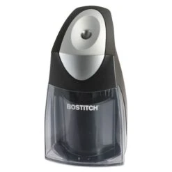 Bostitch QuietSharp Executive Vertical Electric Pencil Sharpener, AC-Powered, 5.88 X 3.69 X 6.4, Black
