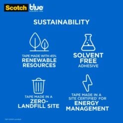 ScotchBlue Original Multi-Surface Painter's Tape, 3" Core, 0.94" X 60 Yds, Blue, 6/Pack -Office Supplies Shop e44e269da6754d9b7927dc5fb6cabe005f