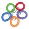 Wrist Key Coil Key Organizers, Blue/Green/Orange/Purple/Red, 10/Pack -Office Supplies Shop e5a6fba575a29a56e1420558ac8e42fae2