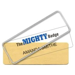 Mighty Badge Reusable Magnetic Name Badge System -Office Supplies Shop e86df4c241e3db88c7be0fe55af22d3387