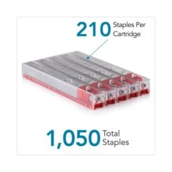 Rapid Staple Cartridge, 0.47" Leg, 0.5" Crown, Steel, 210/Cartridge, 5 Cartridges/Pack, 1,050/Pack 12 Rapid Staple Cartridge, 0.47" Leg, 0.5" Crown, Steel, 210/Cartridge, 5 Cartridges/Pack, 1,050/Pack -Office Supplies Shop ea68ca65730f90f1a31a4e8e10288d87cb