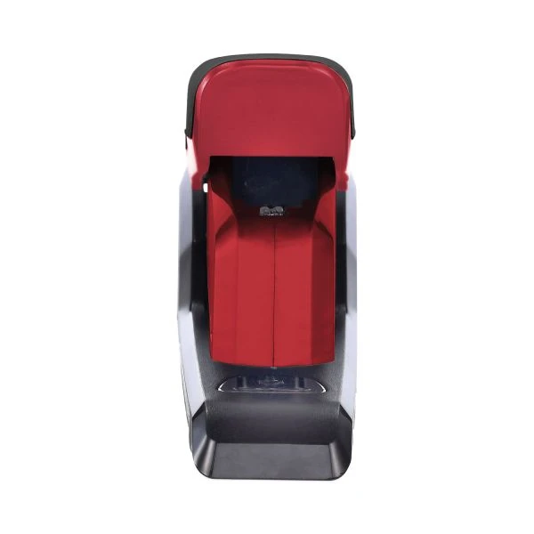 Bostitch InPower Spring-Powered Desktop Stapler With Antimicrobial Protection, 20-Sheet Capacity, Red 4 Bostitch InPower Spring-Powered Desktop Stapler With Antimicrobial Protection, 20-Sheet Capacity, Red - Image 2