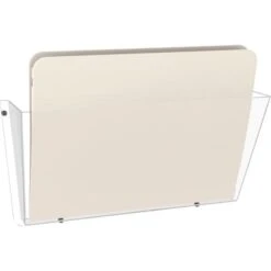 Deflecto Unbreakable DocuPocket Wall File, Letter Size, 14.5" X 3" X 6.5", Clear -Office Supplies Shop ebbec92e5bb6c2ecc2c973dd203f5461bf