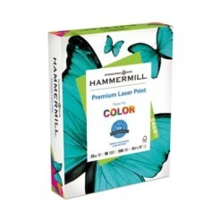 Hammermill Laser Print Office Paper, 98 Brightness, 32 Lb, 8 1/2 X 11, White, 500 Sheets/Ream