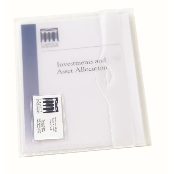 Avery Translucent Document Wallets, Letter Size, Translucent Clear, 12/Box 3 Avery Translucent Document Wallets, Letter Size, Translucent Clear, 12/Box