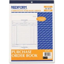 Rediform Purchase Order Book, 17 Lines, Three-Part Carbonless, 8.5 X 11, 50 Forms Total -Office Supplies Shop ef3399243d505b0dadeeb9a1a511d0b236