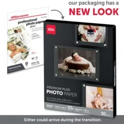 Premium Plus Photo Paper, Semi-Gloss, Letter Size (8 1/2" X 11"), 10.5 Mil, Pack Of 50 Sheets 13 Premium Plus Photo Paper, Semi-Gloss, Letter Size (8 1/2" X 11"), 10.5 Mil, Pack Of 50 Sheets -Office Supplies Shop f0cfdab4d7769e4141d38f36bc6befc8be