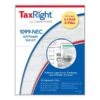 TaxRight 1099-NEC 4-Part Tax Form Kit With Software And Envelopes, Pack Of 50 -Office Supplies Shop f15edf8d3a4b8ad185774e37113649bf05