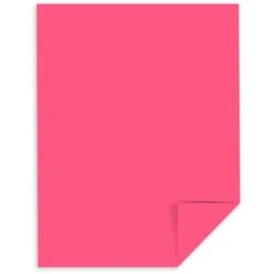 Astrobrights Color Cardstock, Smooth, 65lb, 8 1/2 X 11, Plasma Pink, 250 Sheets -Office Supplies Shop f212ceecb5082ee4821ace5302a7b5a079