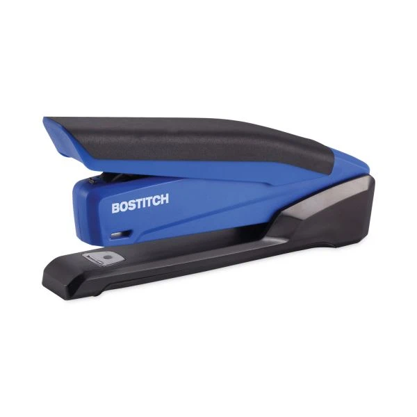 Bostitch InPower Spring-Powered Desktop Stapler, 20-Sheet Capacity, Blue 3 Bostitch InPower Spring-Powered Desktop Stapler, 20-Sheet Capacity, Blue