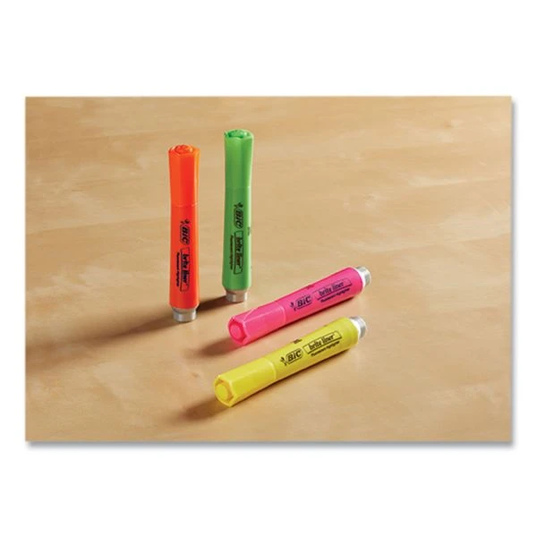 BIC Brite Liner Tank-Style Highlighter Value Pack, Assorted Ink Colors, Chisel Tip, Assorted Barrel Colors, 36/Pack 5 BIC Brite Liner Tank-Style Highlighter Value Pack, Assorted Ink Colors, Chisel Tip, Assorted Barrel Colors, 36/Pack - Image 3