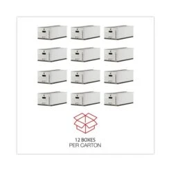 Universal Deluxe Quick Set-up String-and-Button Boxes, Legal Files, White, 12/Carton -Office Supplies Shop f303b442dc2e39172d7b64f9108940c3bf