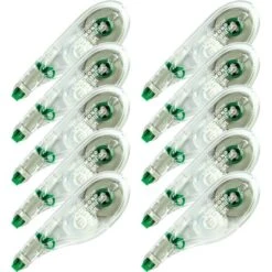 Tombow® Tombow MONO Hybrid Style Correction Tape, Non-Refillable, Clear Applicator, 0.17" X 394", 10/Pack -Office Supplies Shop f65ed7da74fa69ed129fd13f8ccc9fd24e