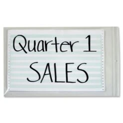 C-Line "Poly Zip" Shop Ticket Holders