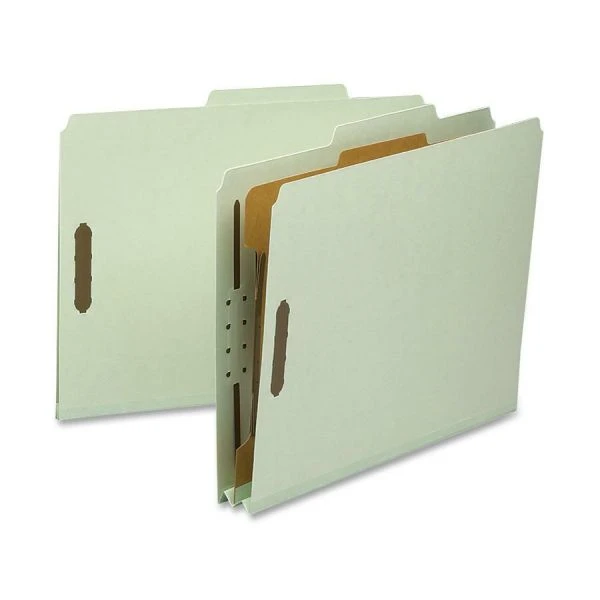Nature Saver 1-Divider Pressboard Classification File Folders 3 Nature Saver 1-Divider Pressboard Classification File Folders