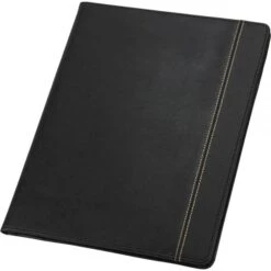 Samsill Slimline Padfolio, Leather-Look/Faux Reptile Trim, Writing Pad, Black 15 Samsill Slimline Padfolio, Leather-Look/Faux Reptile Trim, Writing Pad, Black -Office Supplies Shop f7abb99098091c21624c01f08994083aa8