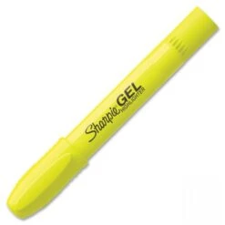 Sharpie Gel Highlighters, Fluorescent Yellow Ink, Bullet Tip, Yellow Barrel -Office Supplies Shop f88c5b063e1ca8c44bbfddcb55b781c0ee