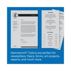 Hammermill Recycled Colored Paper, 20 Lb, 8 1/2 X 11, Gray, 500 Sheets/Ream -Office Supplies Shop fa635e144c8c0a16195d6a0ce69fde1224