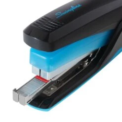 Swingline QuickTouch Reduced Effort Full Strip Stapler, 20-Sheet Capacity, Black/Blue -Office Supplies Shop fa940fe233cdca4a18016ca5eda024c35f