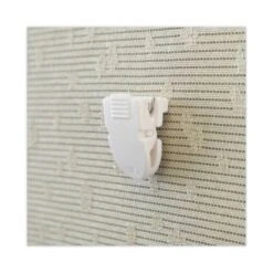 Advantus Wall Clips For Fabric Panels, 40 Sheet Capacity, White, 50/Box -Office Supplies Shop fc05692a0750d797696a770dfbfdc50b8f
