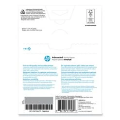 HP Advanced Photo Paper, 10.5 Mil, 5 X 7, Glossy White, 60/Pack 11 HP Advanced Photo Paper, 10.5 Mil, 5 X 7, Glossy White, 60/Pack -Office Supplies Shop fcc261a03f2f4164a4382124d95c87f59f