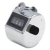 Bates Tally I Hand Model Tally Counter, Registers 0-9999, Chrome