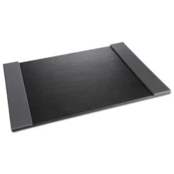 Artistic Monticello Desk Pad, With Fold-Out Sides, 24 X 19, Black -Office Supplies Shop fd88c8e9f1cacc2ca4a553a6d88ddad068