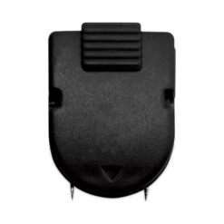 Advantus Wall Clips For Fabric Panels, 40 Sheet Capacity, Black, 20/Box