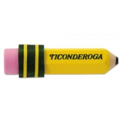 Ticonderoga Shaped Eraser, For Pencil Marks, Pencil Shaped, Small, Yellow/Green/Pink, 36/Box 7 Ticonderoga Shaped Eraser, For Pencil Marks, Pencil Shaped, Small, Yellow/Green/Pink, 36/Box -Office Supplies Shop fe3bbbaa63354deb43e1efc0e6ced5a7a2