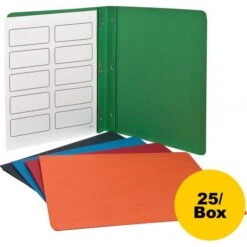 Oxford Title Panel And Border Front Report Cover, Three-Prong Fastener, 0.5" Capacity, 8.5 X 11, Assorted/Assorted, 25/Box 9 Oxford Title Panel And Border Front Report Cover, Three-Prong Fastener, 0.5" Capacity, 8.5 X 11, Assorted/Assorted, 25/Box -Office Supplies Shop ff35bc93653163d033472bf193d991211f