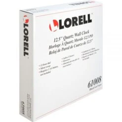 Lorell 12-1/2" Slimline Wall Clock -Office Supplies Shop ff9bbadb8c66997c49f22899bfbc48ca75